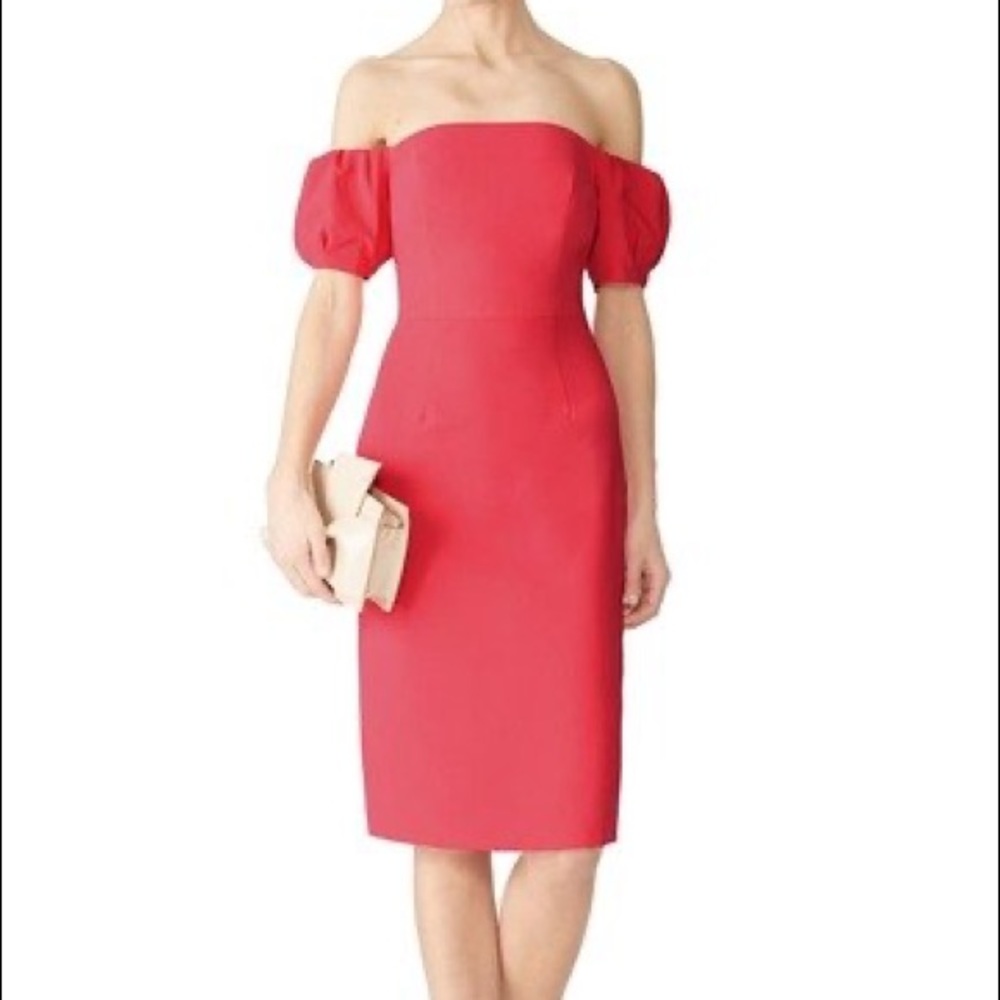Pink dress black halo 8